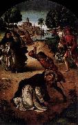 Pedro Berruguete The Death of Saint Peter Martyr France oil painting artist